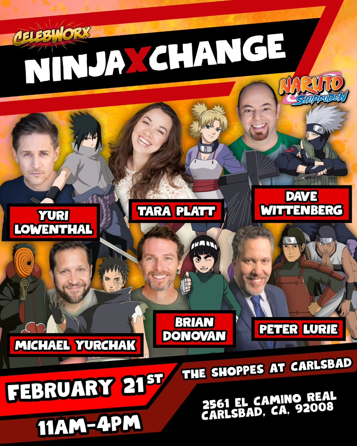 Naruto Cast at Ninja Xchange